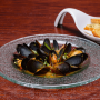 Mejillones en salsa de azafrán